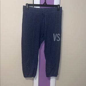 Victoria's Secret Navy Joggers with Logo
